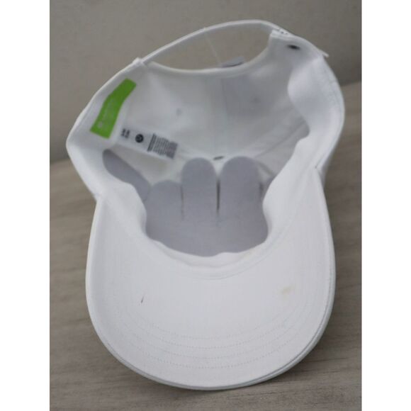 Lululemon LU9CKDS Sz S/M White/Sour Green Courtside Classic Unisex Ball Cap - Picture 3 of 8